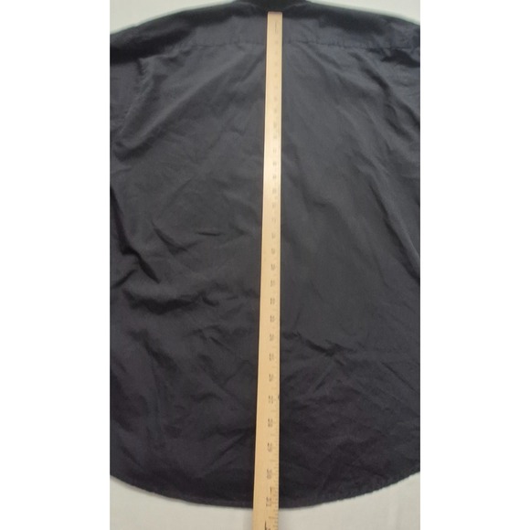 Zara for Men men's black button up long sleeve dress shirt sz.‎ 17.5 Fine Cotton - Picture 6 of 9